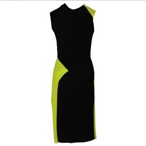 Alexander Wang Black and Yellow Women's Dress size 10